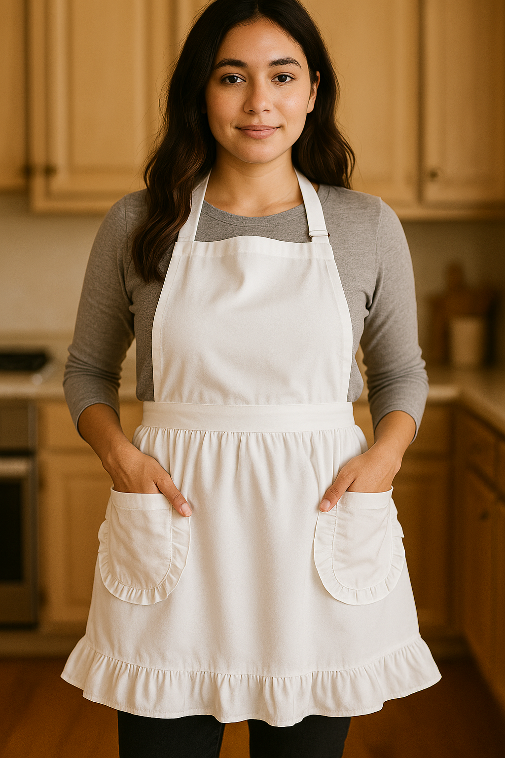 Ruffled Apron