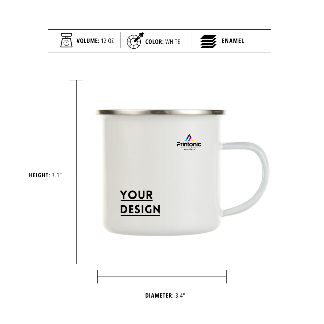 Enamel Camping Mug