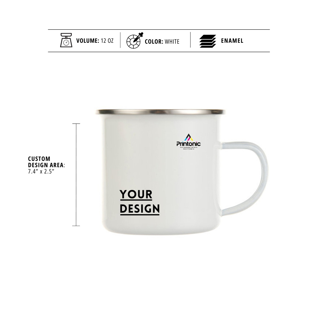 Enamel Camping Mug