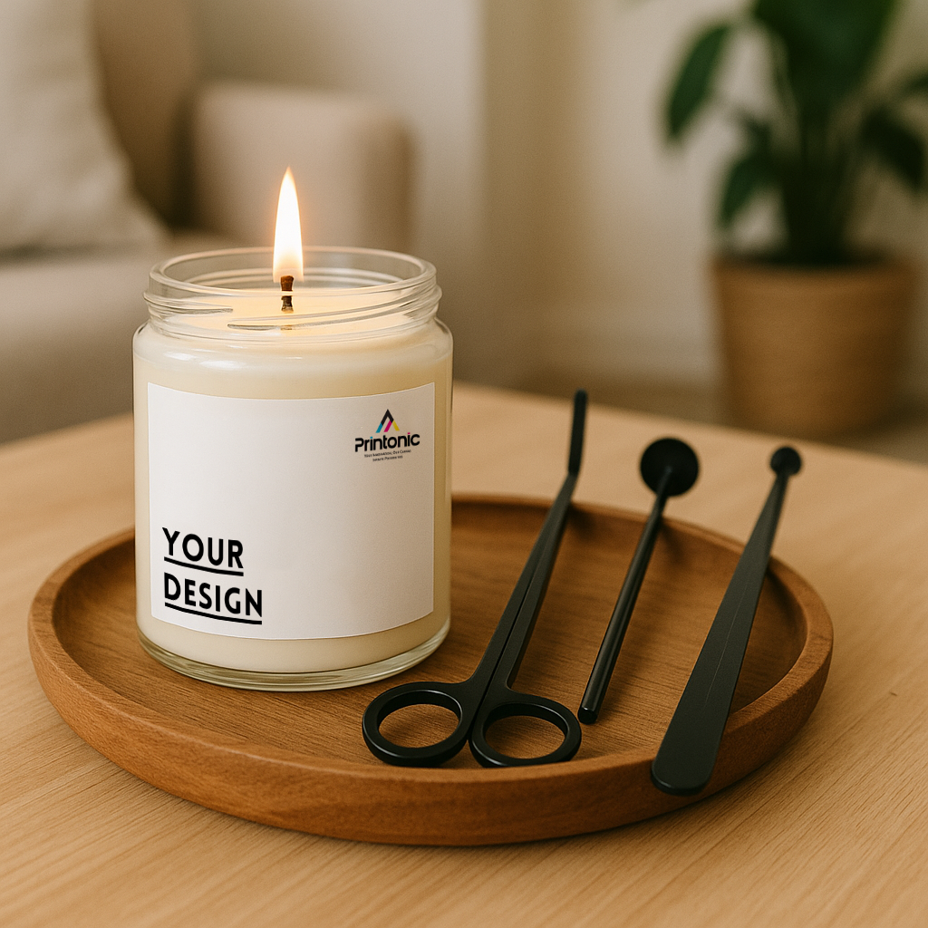 9oz Black Candle Care Gift Set