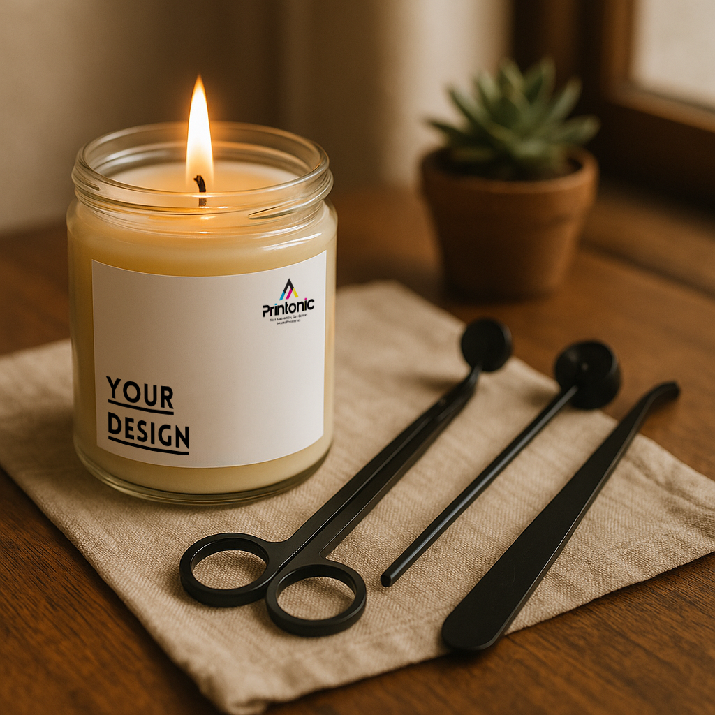 9oz Black Candle Care Gift Set