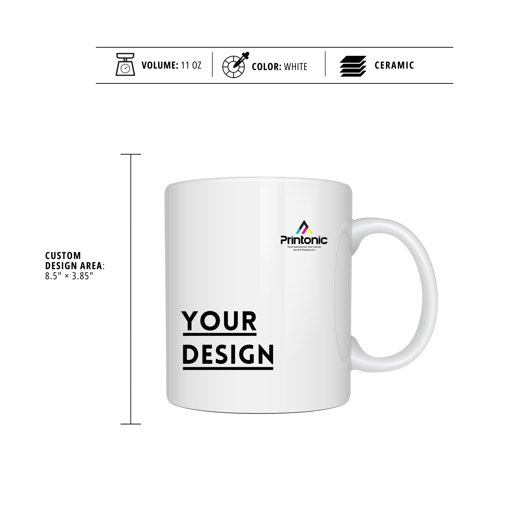 Ceramic Mug (Multi-Size)