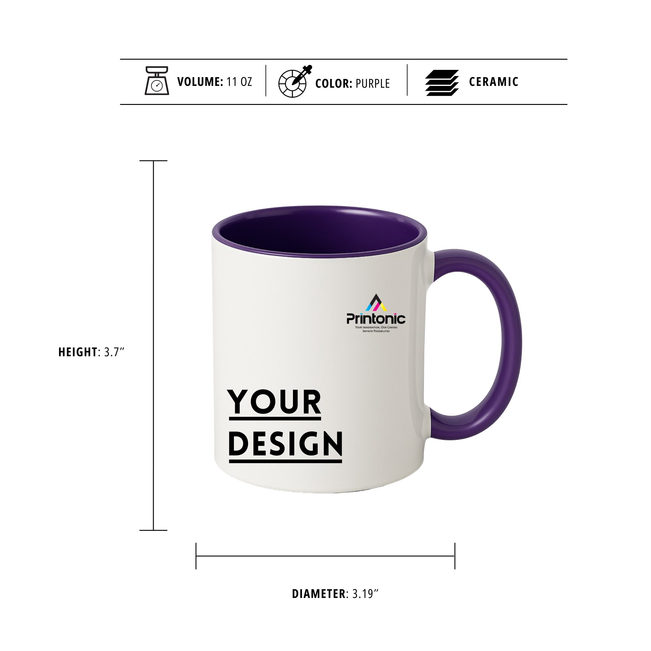 Colorful Mug 11oz