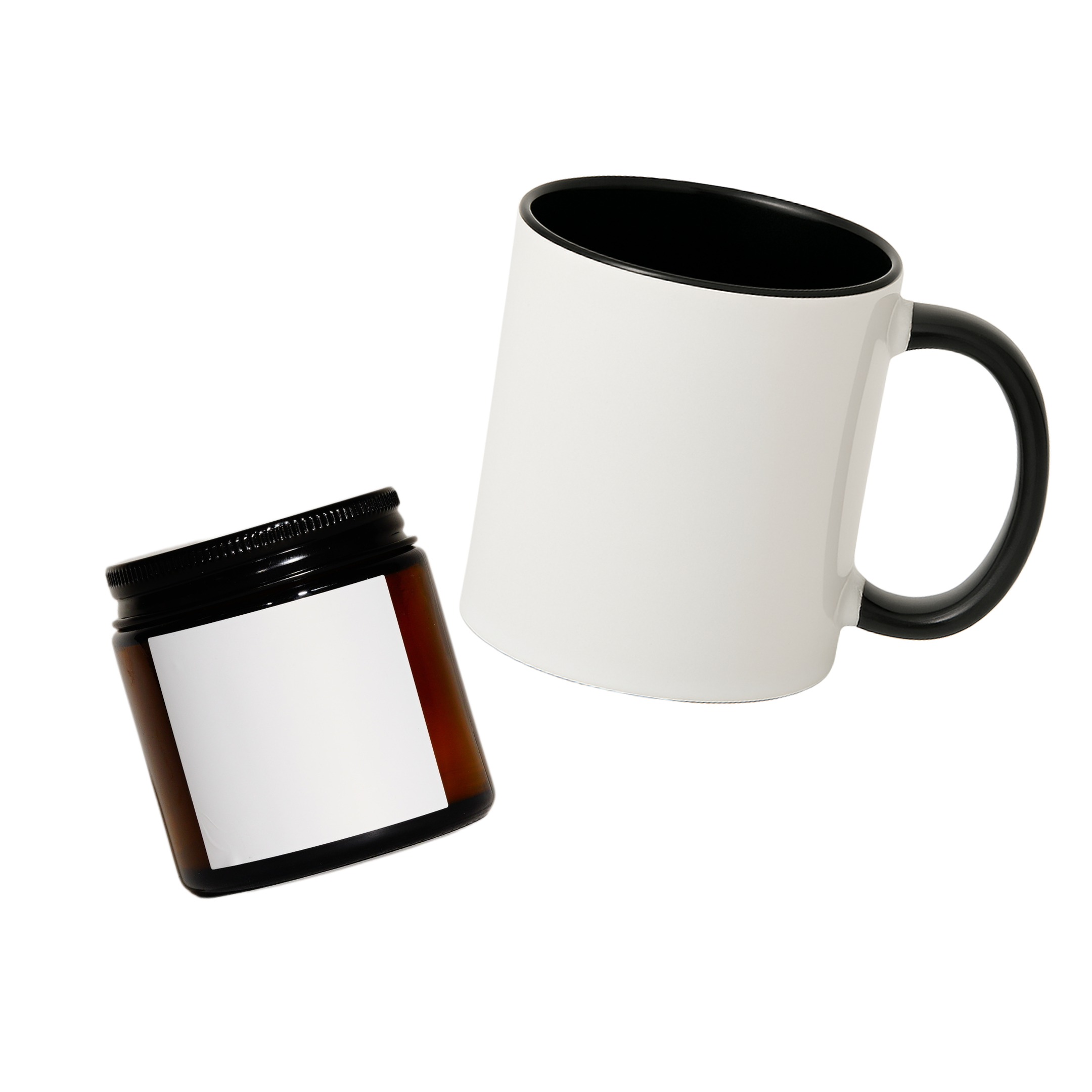 4oz Amber Candle & Mug Gift Set