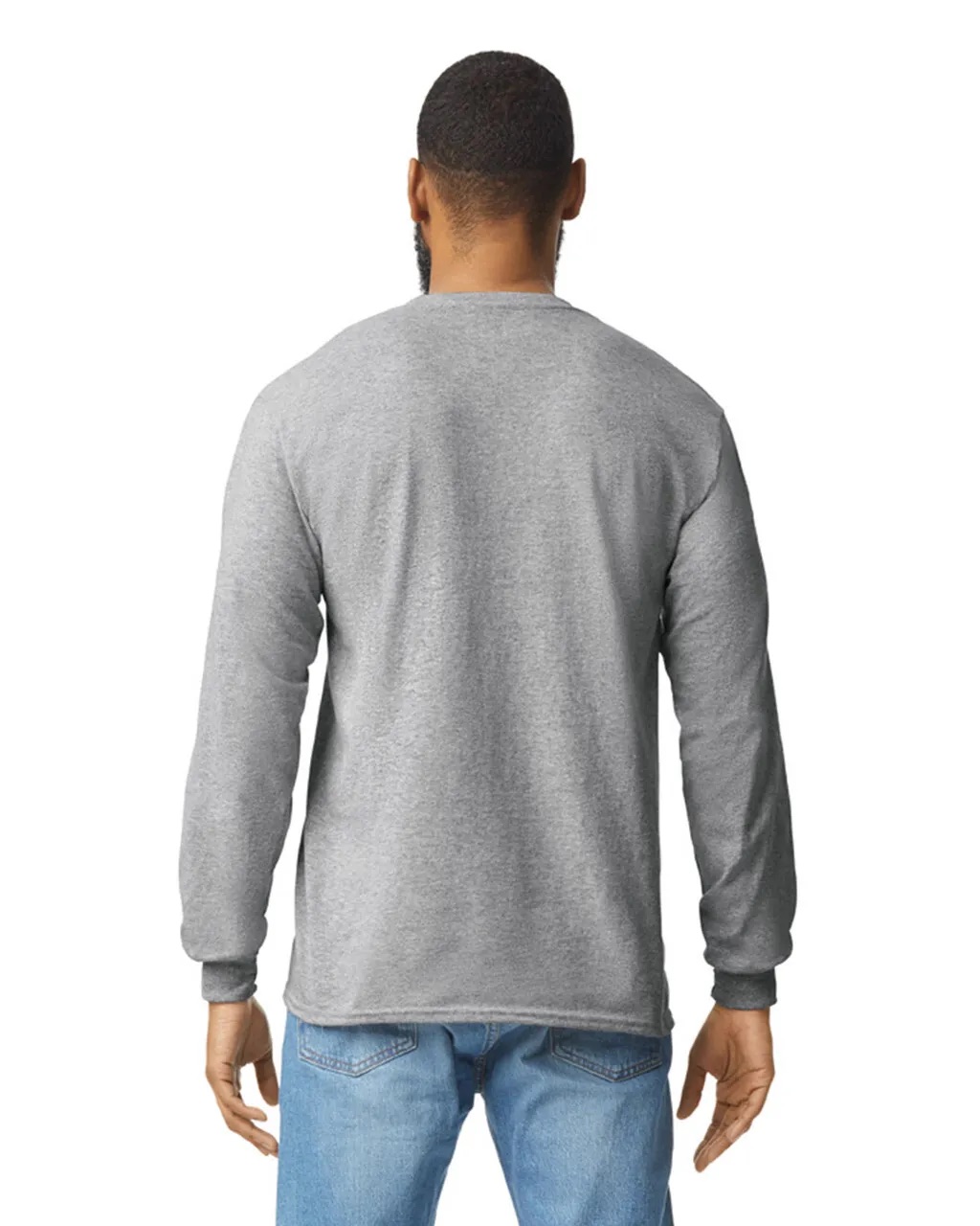 Unisex Ultra Cotton® Long Sleeve Pocket T-Shirt | Gildan 2410