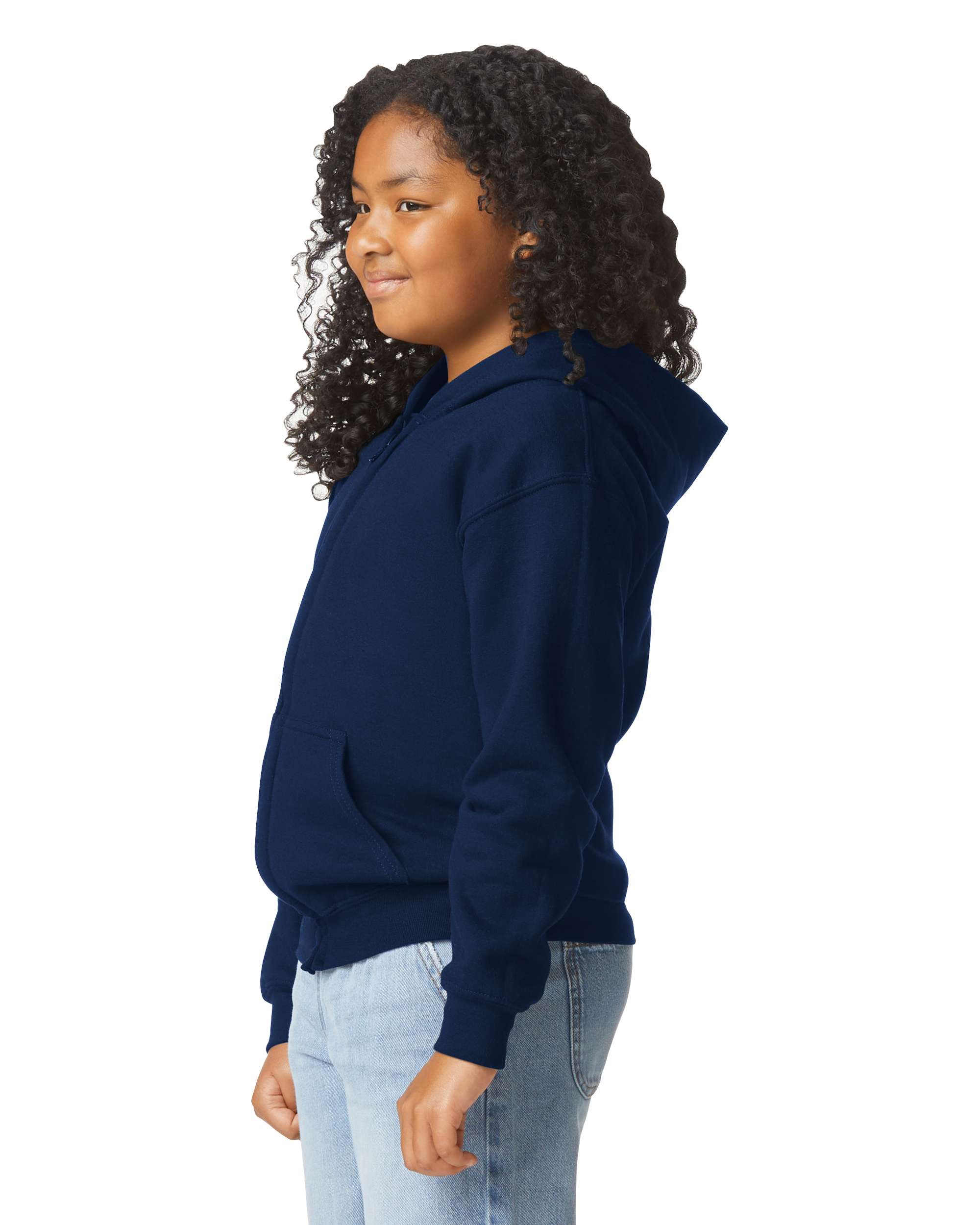 Youth Heavy Blend™ Full-Zip Hooded Sweatshirt | Gildan 18600B