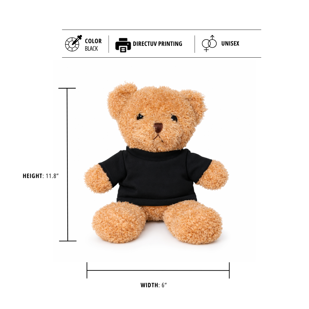 Teddy Bear with Custom T-Shirt