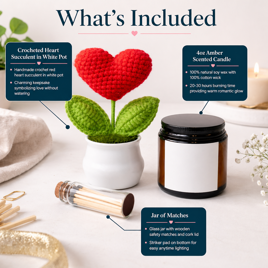 Sweet Heart Bloom Gift Set