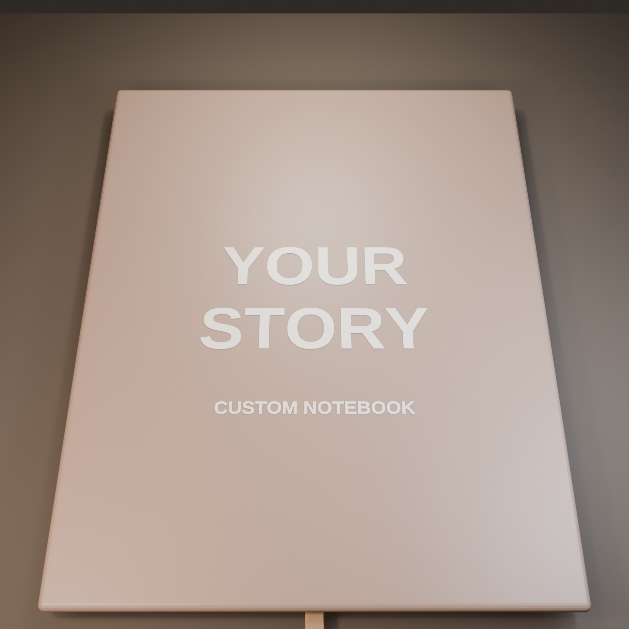 Faux Leather Notebook - 7×9 Engraved