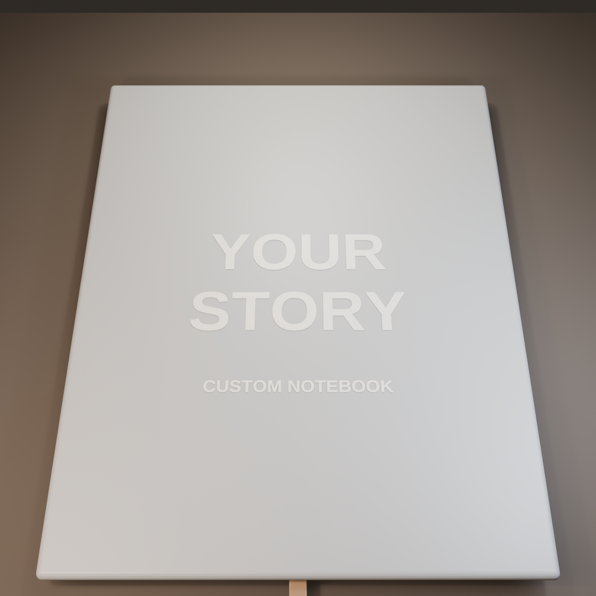 Faux Leather Notebook - 7×9 Engraved