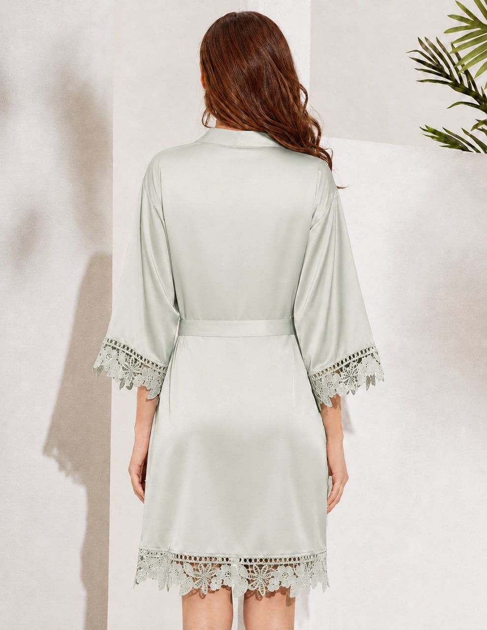 Satin Bridal Robe