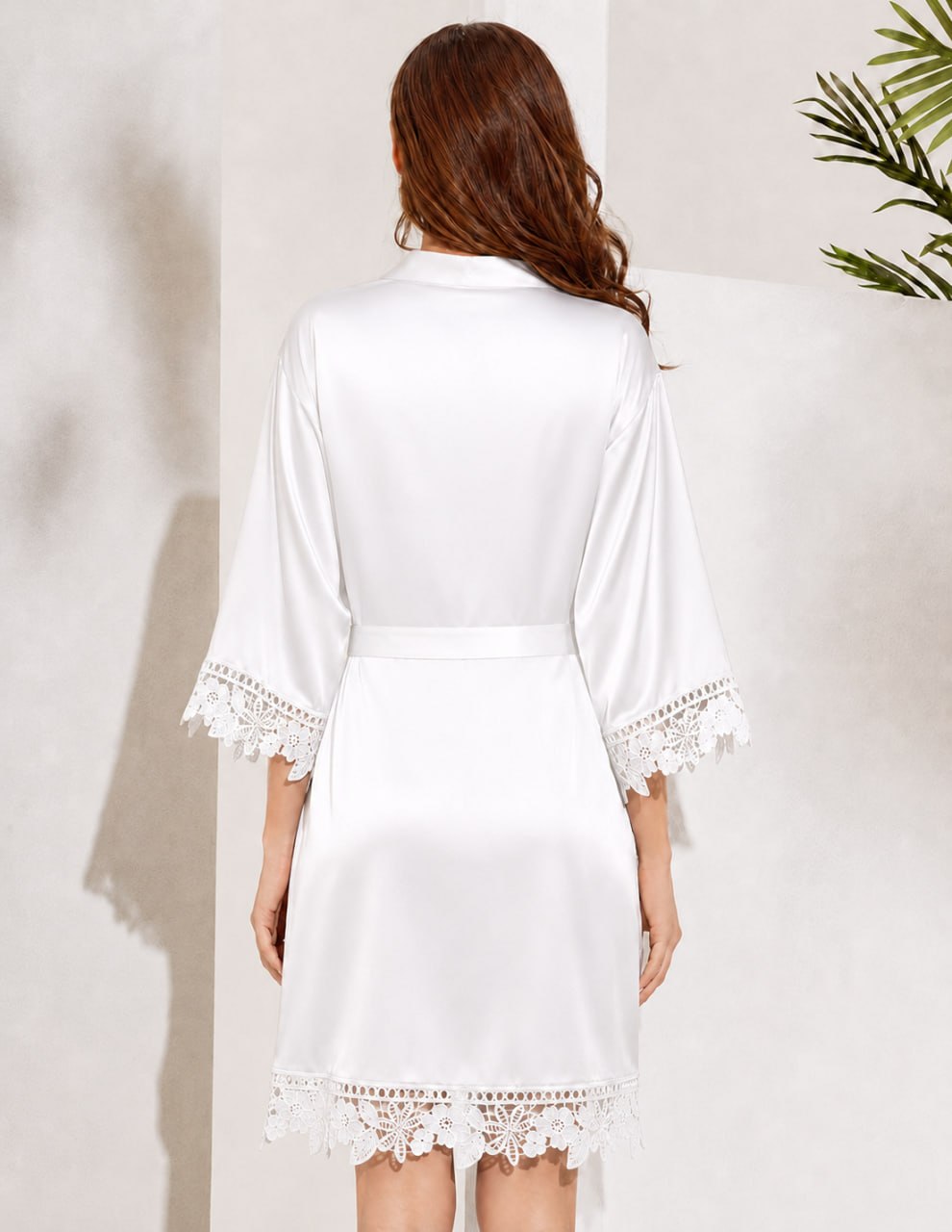 Satin Bridal Robe